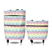 ราคา BIRR กระเป่าผ้าล้อลากจ่ายตลาด กระเป๋าผ้ามีล้อ สะดวก พับเก็บได้ ผ้าหนา กระเป่าผ้าล้อลาก กระเป๋าซื้อของ (19989378345)