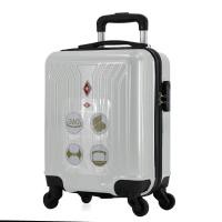 ราคา BAG BKK กระเป๋าเดินทางไฟเบอร์คุณภาพดี ขนาด 16 นิ้ว 4 ล้อคู่ หมุนรอบ 360 ระบบล็อกมาตรฐานสากล TSA Lock Black รุ่น PC1906 ยี่ห้อ Swiss 2009 Made in Thailand (20035336229)
