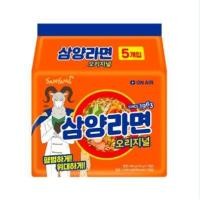 ราคา มาม่าเกาหลี ซัมยังราเมง รสออริจินอล สูตรดั้งเดิมของแท้จากเกาหลี 삼양라면멀티 삼양Samyang Ramen Pack Samyang 120gx5 pack พร้อมส่ง หมดอายุ 01 2 24 (19565230498)