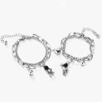 ราคา สร้อยข้อมือแมงมุมฮาโลวีน2ชิ้นสำหรับผู้หญิงผู้ชายกำไลข้อมือแม่เหล็กรูปหัวใจสำหรับคู่รักคู่รักของขวัญเครื่องประดับสำหรับเทศกาลคู่รัก (21171271058)