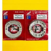 ราคา ผ้าเบรค smash หน้าดั้ม หลังดั้ม ผ้าเบรค best125 พร้อมสปริงอย่างดี (17995830732)