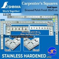 ราคา Shinwa ฉากทั่วไปขนาดเล็ก สำหรับวัดงานทั่วไป มีให้เลือก 9 รุ่น Carpenters Small Square (7478723146)