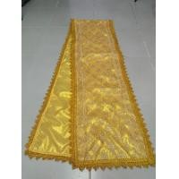 ราคา ผ้าสไบห่มพระประธาน ผ้าสไบห่มพระพุทธรูป ผ้าสไบห่มพระ สไบห่มพระพุทธรูป ผ้า2ชั้น หนา แข็งแรง ทำมาจากลูกไม้ปักอย่างดี (19787617131)