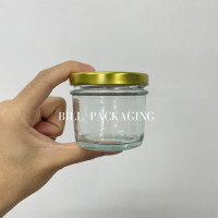 ราคา ชุดละ10ขวด กระปุกแก้ว กระปุกอาหาร 3 ขนาด 120ml160ml210ml พร้อมฝา 63mm ฝา7แบบ (20627986059)