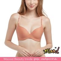 ราคา Wacoal Mood Travel Bra Comfy บราม้วนได้ ไร้โครง เสริมฟองน้ำ 10 mm รูปแบบ 3 4 Cup MM1E70 (16016511553)