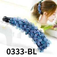 ราคา New Juan yarn flower hair clip Korean banana clip crushed ponytail clip coiled hair twist clip headdress (16650067053)