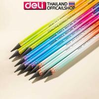 ราคา Deli ดินสอไม้ HB พร้อมยางลบ แพ็ค 12 แท่ง Wood Free Pencil C020 HB ดินสอ เครื่องเขียน อุปกรณ์การเรียน ดินสอHB school office stationery ราคาถูก Wood Free Pencil (20669413054)