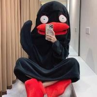 ราคา WEAD ฤดูหนาวตลกคอสเพลย์อะนิเมะ Gintama Elizabeth เป็ด Onesie Flannel ชุดนอน Plush ชุดนอนการ์ตูนเป็ดคู่บ้าน Clothes (16246256444)