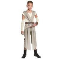 ราคา 7C120 ชุดเด็ก เรย์ สตาร์วอร์ Children Rey Star Wars Costume (17242848628)