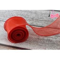 ราคา พร้อมส่ง ริบบิ้นผ้าไหมแก้ว เย็บขอบ ริบบิ้นผ้าเกาหลี กว้าง 5 5 ซม (6277854162)