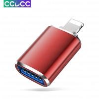 ราคา USB CCLCC 3 0อะแดปเตอร์ OTG สำหรับ iPhone 14 Pro Max 13 12 11 Pro XR X 8 Plus 7 6S U ดิสก์ไฟ USB ตัวผู้อะแดปเตอร์3 0 USB (17635707139)