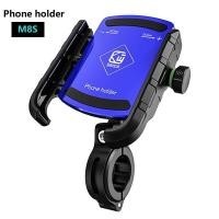ราคา Motorcycle Bike Mobile Phone Holder Stand Mount Wireless Charger for Moto Motorbike Cell Phone GPS Support for iPhone 13 Samsung (19871619643)