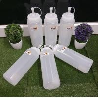 ราคา ขวดซอส 32 ออนซ์ พลาสติก ขวดบีบสูง มีจุกปิด ขนาด 8X26 ซม 9096 ปริมตร 950 ml สีขาว แพ็ค 6 (4194672615)