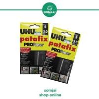 ราคา UHU ยู้ฮู กาวดินน้ำมัน รุ่น patafix PROPower ขนาด 60 กรัม เนื้อกาวสีดำ (10782394596)