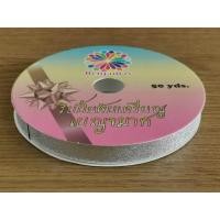 ราคา ริบบิ้นกากเพชร 50 หลา เบอร์ 2 ตราเบญจมาศ 11 12 มิล ริบบิ้นพับเหรียญ กากเพชร เหรียญโปรยทาน เนื้อดี หนา ไม่นิ่ม ริบบิ้นห่อเหรียญ (8865311429)