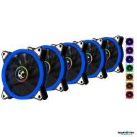 ราคา Tsunami Double Riing series Dual Rim LED Series 12 cm Fan Multi Color Edition X5 pcs (212886899)