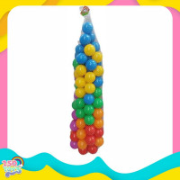 ราคา 250TOYS ลูกบอลปลอดสารพิษ ลูกบอลพลาสติก 50 ลูก 100 ลูก Non toxic Plastic ball บอลปลอดสารพิษ ผ่านมาตรฐาน มอก บอล100ลูก ลูกบอลพลาสติก (8337516543)