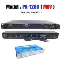 ราคา NEW เพาเวอร์แอมป์ 2 ช่อง แอมป์ขยายเสียง กำลัง300วัตต์ ขับลำโพง10 12นิ้วได้ ระบบไฟสวิตชิ่ง Power Amplifier (18558131214)