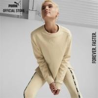 ราคา PUMA BASICS เสื้อวอร์มคอกลมผู้หญิง HER สีเบจ APP 84983067 (19967432895)