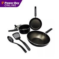 ราคา MEYER ชุดเครื่องครัวอะลูเนียม 6 ชิ้น รุ่น 21882 T (17425347714)
