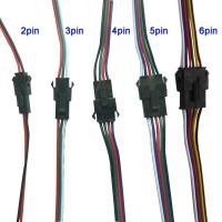 ราคา 10คู่2pin 3pin 4pin JST SM LED ConnectorsMale และคอนเนคเตอร์ตัวเมียสำหรับ3528 5050 RGB RGBW ไฟ LED RGBWW แถบไฟ (1942838762)