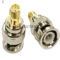 ราคา 2pcs SMA BNC Connector SMA Male Female to BNC Male Female RF Adapter Connector (5988970628)