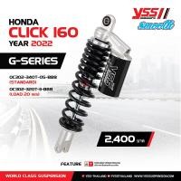 ราคา โช๊ค YSS แท้ CLICK160 รุ่น G Series SMOOTH ความสูง 340 mm (15569720828)
