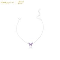 ราคา Louis Montini Jewelry Sterling Silver 925 Bracelet สร้อยข้อมือเงินแท้ 92 5 สร้อยข้อมือผู้หญิง รูป butterfly LJBL05 (20358549708)