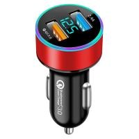 ราคา ตำนานโลหะ Dual USB ที่ชาร์จแบตในรถ4 8A สำหรับโทรศัพท์ช่องเสียบ USB อะแดปเตอร์อุปกรณ์เสริมรถยนต์ (10235765886)