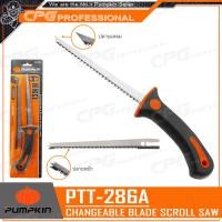 ราคา PUMPKIN เลื่อย เลื่อยตัดฝ้า เลื่อยฉลุฝ้า 2 ใบ รุ่น PTT 286A 32109 (199851844)