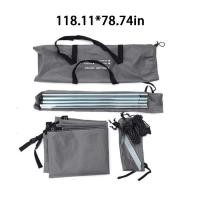 ราคา ที่บังแดดรถยนต์สำหรับตั้งแคมป์กระโจมกันฝนด้านบนหลังคารถยนต์เต็นท์สำหรับเข้าค่ายแบบพกพากัน UV กันน้ำ (11168950088)