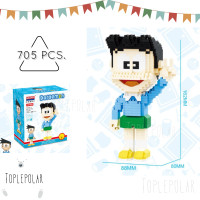 ราคา ชุดตัวต่อ เลโก้นาโน Block เลโก้จิ๋ว ขนาดใหญ่ Balody16142 ชุดแมวหุ่นยนต์สีฟ้าสึเนโอะ จำนวน 765 ชิ้น เรโก้ ของเล่น ของสะสม ของขวัญ ราคาถูก (6747908452)