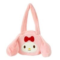 ราคา Kawaii Sanrio Plush กระเป๋าผ้าตัด Kuromi Cinnamoroll ของฉัน Melody tas bahu ransel Tote แต่งหน้า plushie สาวของขวัญกระเป๋าถือขนาดใหญ่ (21170358072)