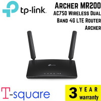 ราคา TP Link AC750 Wireless Dual Band 4G LTE Router Archer MR200 (20948616506)