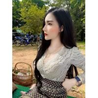 ราคา เสื้อลูกไม้สาวอวบ เสื้อสาวอวบ งานป้าย YPY (17091104596)