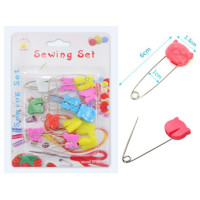 ราคา L เข็มกลัดซ่อนปลายสำหรับติดผ้าอ้อมตัวใหญ่แพ็ค12 เข็มกลัดผ้าอ้อม เข็มกลัดตัวใหญ่ เข็มกลัดหัวการ์ตูน เข็มกลัดคนท้อง BY183 (9689667696)