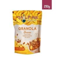 ราคา Daily Me เดลลี่มี กราโนล่า รสกล้วย Banana แบบถุงซิปล็อค ขนาด 250 กรัม (13683042528)