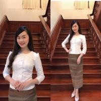 ราคา ไทยเรือนต้น เสื้อไหมลาว ทต 1 สีขาวโอโม่ อก 34 50 เสื้อลาว เสื้อไหมไทย ลาวประยุกตื ไหมหม่อนลาว สินค้ามีพร้อมส่ง ราคาถูก มีปลายทาง (12380491649)