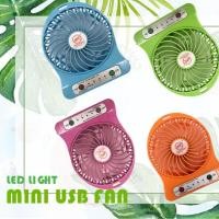 ราคา Usb Fan พัดลมตั้งโต๊ะปรับระดับแรงลมได้ 3 ระดับ พัดลมตั้งโต๊ะ F1 มินิ แบบพกพา แบบชาร์จไฟ LED ตั้งโต๊ะ จิ๋วแต่แจ๋ว (1892618870)