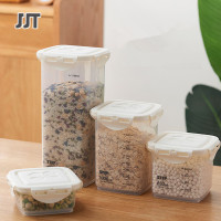 ราคา JJT ครัวภาชนะเก็บอาหารถัง กล่องเก็บของ โปร่งใส พลาสติก ครัว ถังเก็บอาหาร โถปิดผนึก ขวดปิดผนึกหัวเข็มขัด พลาสติกใส ถังเก็บน้ำ ขนมขบเคี้ยวซีเรียล พื้นที่จัดเก็บ การจำแนกประเภท กล่องเก็บของ (15511630457)