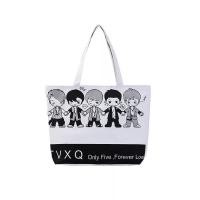 ราคา IN THE BAGS กระเป๋าผ้า กระเป๋าผ้าแคนวาสเกรดพรีเมี่ยม มีซิป 2 จุด ลาย เด็กชาย 5 คน สีขาว (3370972828)
