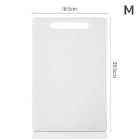 ราคา เขียง เขียงพลาสติก เขียงสแตนเลส 304 PP เขียงหั่นเนื้อ ใช้ได้ 2ด้าน เขียงกันเชื้อแบคทีเรีย เกรดอาหาร ไม่เกิดเชื้อรา Hakah (20639687470)