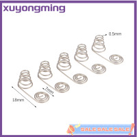 ราคา Xuyongming ขดลวดลบและบวกแบตเตอรี่ AA 5ชิ้นขดลวดแผ่นสปริงแบตเตอรี่ AA นิกเกิลลวดสปริง (19985101708)