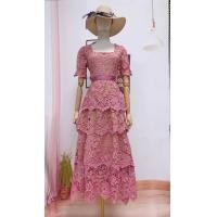 ราคา ป้าย Love lady เดรสยาวลูกไม้ระบายชั้นๆ บุซับอย่างดี ผ้าลูกไม้เนื้อดีนิ่มใส่ไม่คัน (19729708615)