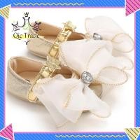 ราคา QIC Newborn Baby Girl Bowknot Shoes Soft Bottom Toddler Infant First Walkers Boots (20918676898)