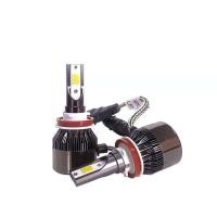 ราคา หลอดไฟหน้า รุ่น C7 มีทุกขั้ว 6000K 5500LM 36W 12V 24V LED ไฟหน้ารถยนต์ปรับ สูง ต่ำ ได้ สว่างตาแตก แสงสีขาว 1คู่ (15689186579)