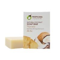 ราคา Tropicana สบู่ก้อนน้ำมันมะพร้าว ขนาด 100G สูตร NON PRESERVATIVE (15589929064)