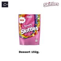 ราคา Skittles Dessert สกิตเทิลส์ ลูกอมเคี้ยวหนึบ กลิ่นผลไม้รสดิสเซิร์ท ขนาด 152 กรัม g BBE 02 05 2024 (21021435739)