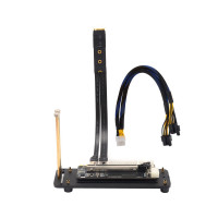 ราคา Laptop External Graphics Card EGPU PCI E 3 0 X16 to M 2 NVMe Extension Cable with Bracket for ITX EGPU Bracket Power Cord External Graphics Card Bracket (20507568445)