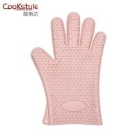 ราคา Cookstyle ถุงมือซิลิโคนจับของร้อน ถุงมือซิลิโคน ถุงมือกันความร้อน ถุงมือเตาอบ (19738376945)